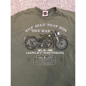 Vintage 1997 Harley Davidson “The Bike That Won The War” tee
